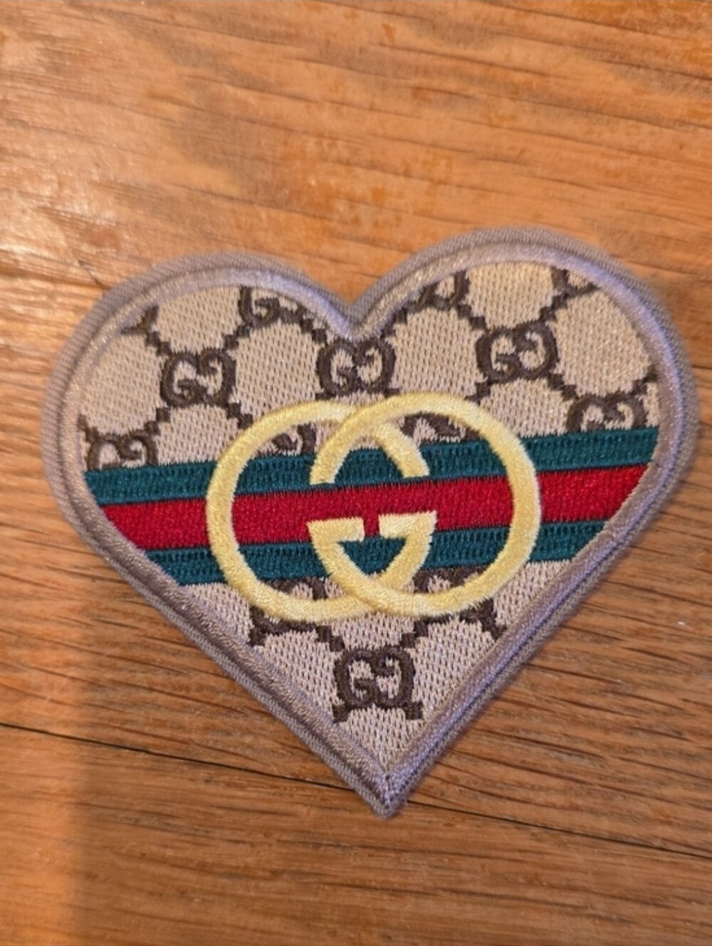 Heart Iron On Patch